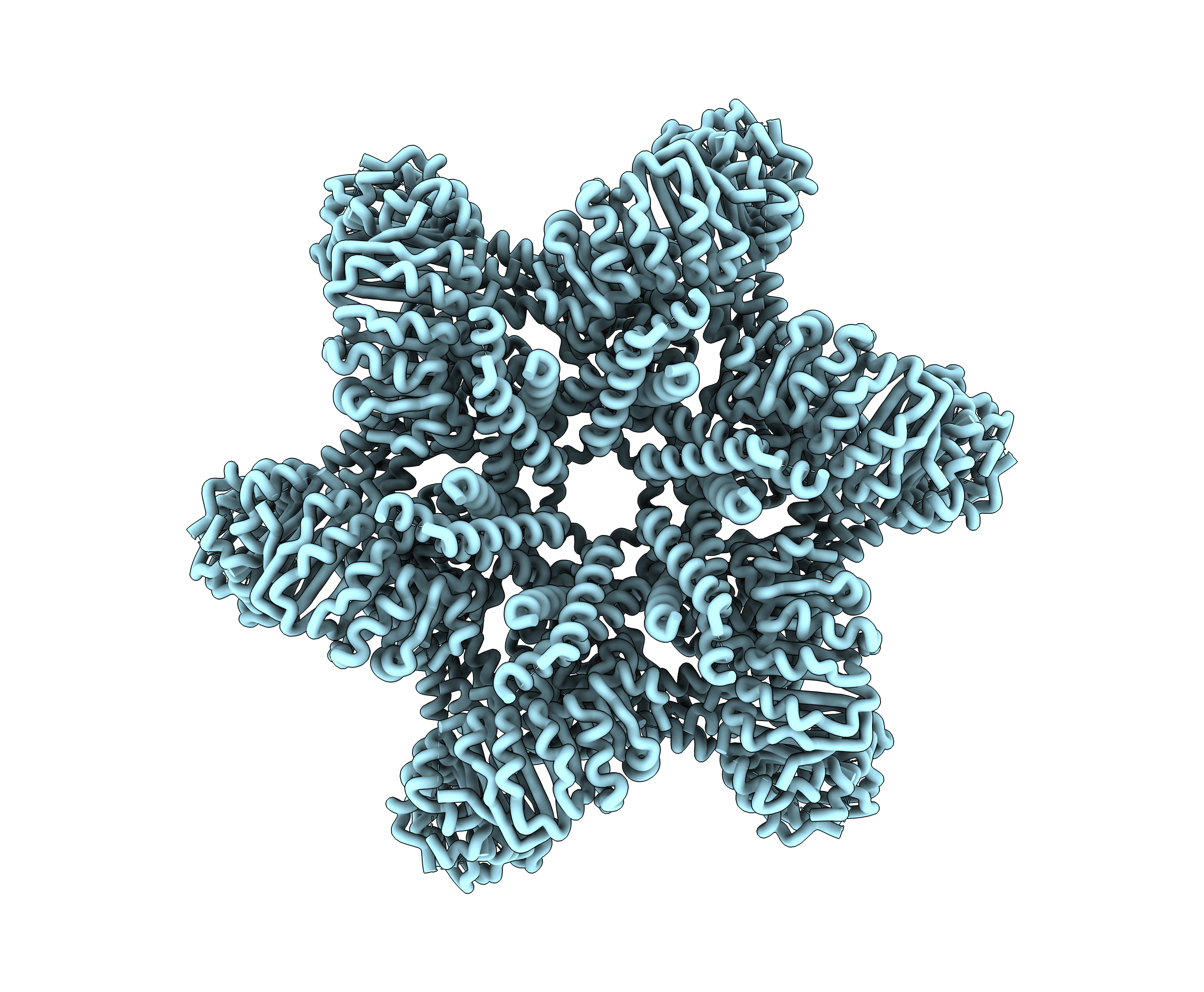 NRC2 resistosome complex, PDB 9FP6